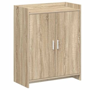 vidaXL Armario Zapatero con puerta Roble Sonoma 73,5 x 36 x 92 cm