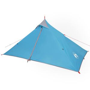 vidaXL Tienda colgante tipi para 1 persona impermeable azul