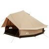 vidaXL Tienda Familiar Crema 10 personas