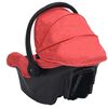 vidaXL Sillita de coche para beb&eacute;s rojo 42x65x57 cm