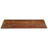 vidaXL Tablero mesa rectangular madera maciza reciclada 140x60x3,8 cm