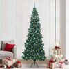 vidaXL &Aacute;rbol de Navidad Artificial de Esquina Verde 240 cm PVC y Metal
