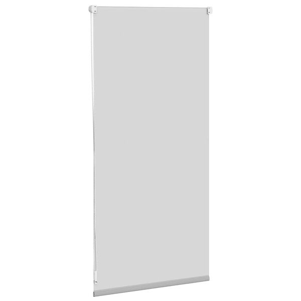 vidaXL Estor enrollable opaco 44,4x100 cm, ancho de tela 40 cm, gris