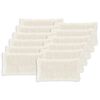 vidaXL Coj&iacute;n con almohada HEERLEN 12 uds. Blanco Fleece PV
