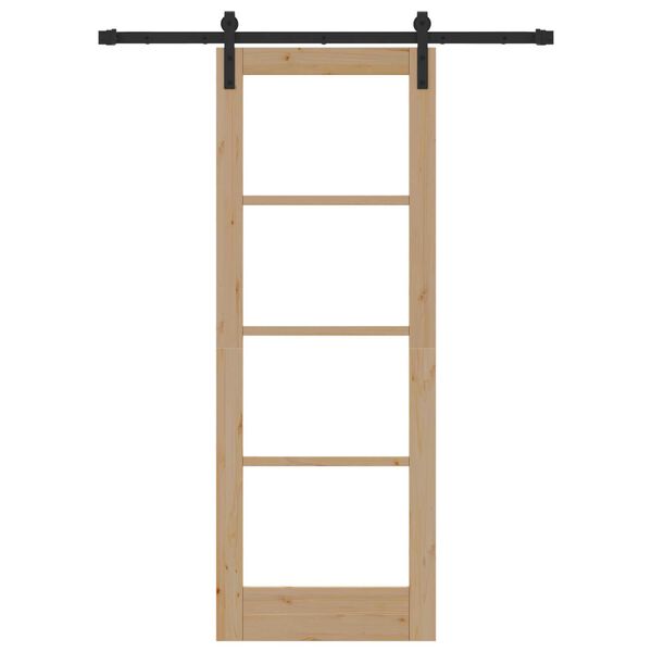 vidaXL Puerta Corredera ORKDAL Natural 73,5 x 198,5 cm