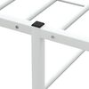 vidaXL Estructura de cama sin colch&oacute;n de metal blanco 120x200 cm