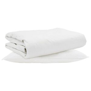 vidaXL Edred&oacute;n de Verano con almohada 2 uds. Pluma de pato
