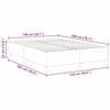 vidaXL Cama tipo Box Spring Crema 140 x 200 cm Terciopelo