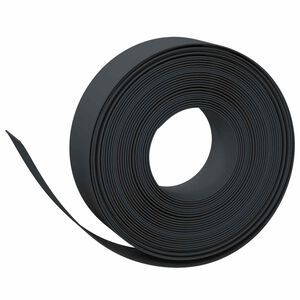 vidaXL Bordes para jard&iacute;n 25 m 15 cm PE Negro