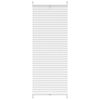 vidaXL Persiana Plisada Blanca 40X125cm