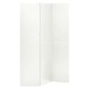 vidaXL Biombo divisor de 3 paneles acero blanco 120x180 cm