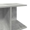 vidaXL Mesita de noche madera contrachapada gris hormig&oacute;n 46,5x29x61cm
