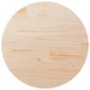 vidaXL Superficie de mesa madera maciza de pino &Oslash;80x2,5 cm