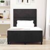 vidaXL Cama tipo Box Spring con cabecera Negro 120 x 200 cm Terciopelo