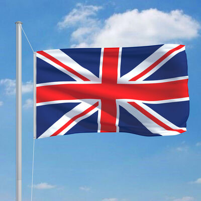 vidaXL Bandera de Reino Unido 90x150 cm