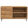 vidaXL Mueble discos madera de ingeniería roble artisan 84,5x38x48 cm
