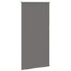 vidaXL Estor Enrollable Opaco gris 65x130 cm Tela Ancho 60,7 cm
