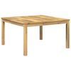 vidaXL Mesa de centro LAREN Blanqueado 80 x 80,5 x 45 cm