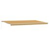 vidaXL Toldo retr&aacute;ctil Multicolor 600 x 350 cm Poli&eacute;ster y Aluminio