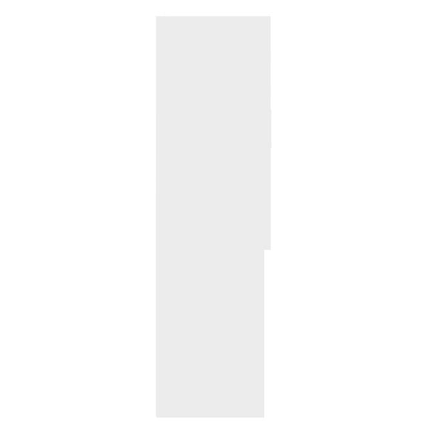 vidaXL Armario de lavadora blanco 70,5x25,5x90 cm