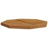 vidaXL Tablero de mesa octogonal de madera maciza de teca 50x50x2,5 cm