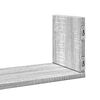 vidaXL Estante de pared 3 uds madera ingeniería gris Sonoma 58x18x18cm