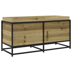 vidaXL Jardinera de madera de pino impregnada 100x40x50 cm