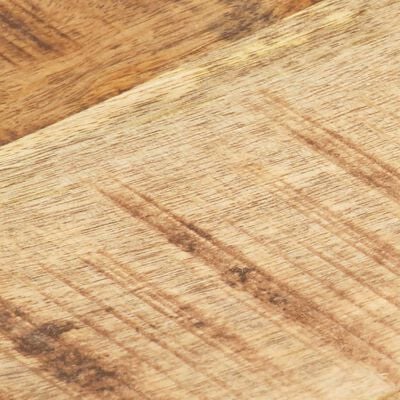 vidaXL Superficie de mesa madera maciza de mango 25-27 mm 70x60 cm