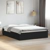 vidaXL Estructura de cama madera de ingenier&iacute;a negra 160x200 cm
