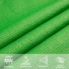 vidaXL Toldo de vela HDPE verde claro 160 g/m&sup2; 2,5x3 m