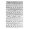 vidaXL Alfombra de exterior ARAKIL gris 160x230 cm PP