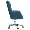 vidaXL Sill&oacute;n de relax de terciopelo azul
