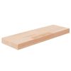 vidaXL Tabla de estanter&iacute;a madera maciza roble sin tratar 60x20x4 cm