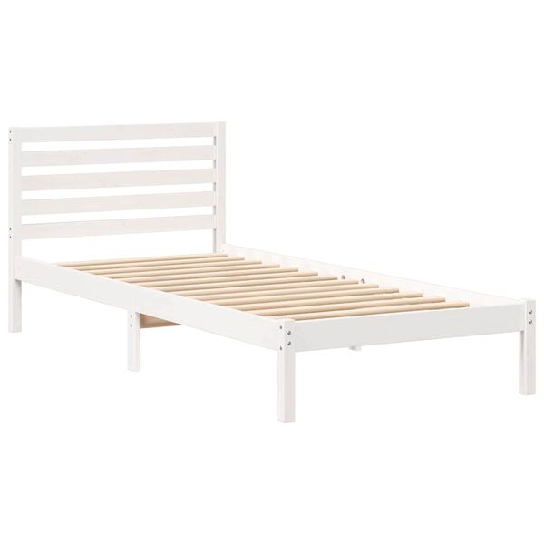 vidaXL Estructura de cama 80 x 210 cm Madera de pino macizo