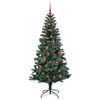 vidaXL Árbol de Navidad Artificial Preiluminado Verde 150 cm