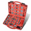 vidaXL Set de herramientas de pinzas de freno traseras, 40 piezas