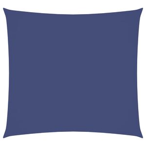vidaXL Toldo de vela cuadrado tela Oxford azul 2x2 m