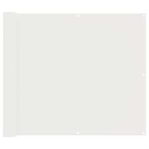 vidaXL Pantalla de Balc&oacute;n Oxford alu recubierto de PU