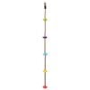vidaXL Cuerda de Escalada Multicolor 10,5 x 10,5 x 201 cm Poli&eacute;ster