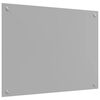 vidaXL Salpicadero de cocina Gris claro 80 x 60 x 0,6 cm