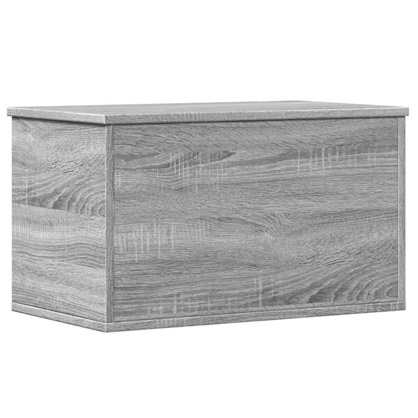 vidaXL Caja de almacenaje madera de ingenier&iacute;a gris Sonoma 60x35x35 cm