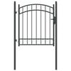 vidaXL Puerta de cerca EMMEN 104 x 98,5 cm Con cerradura