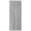 vidaXL Aparador de madera contrachapada gris Sonoma 60x30x75 cm