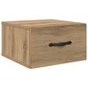 vidaXL Armario de Noche Roble artisan 35 x 35 x 20 cm