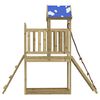 vidaXL Parque infantil de exterior madera de pino impregnada