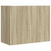 vidaXL Armario de pared madera de ingeniería roble Sonoma 75x35x60 cm