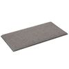 vidaXL Cabecero de Pared 12 pcs Gris Claro 30 x 15 cm tela