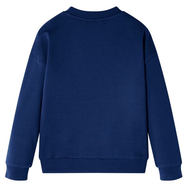 Sudadera infantil azul marino 116