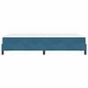 vidaXL Cama tipo Box Spring con colch&oacute;n Azul Oscuro 120 x 200 cm tela