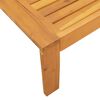 vidaXL Set de sofás de jardín con cojines 9 pzas madera maciza acacia
